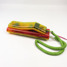 Laden Sie das Bild in den Galerie-Viewer, Teléfono Twin Swatch 1989. Translucido. - falsotecho