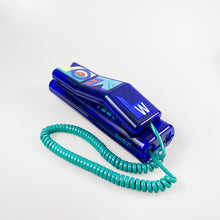 Load image into Gallery viewer, Swatch Twinphone Blue telephone, 1989.