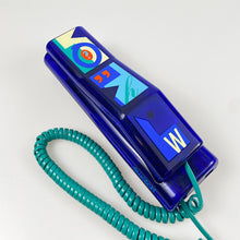Load image into Gallery viewer, Swatch Twinphone Blue telephone, 1989.