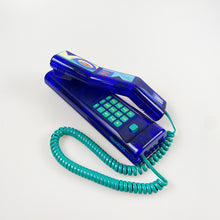 Load image into Gallery viewer, Swatch Twinphone Blue telephone, 1989.