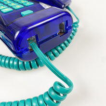 Load image into Gallery viewer, Swatch Twinphone Blue telephone, 1989.