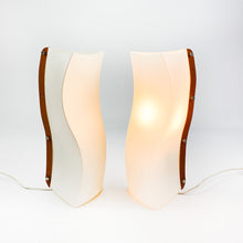 Load image into Gallery viewer, Pair of WB-Small lamps design by Giulio Di Mauro for Slamp, 1980's
