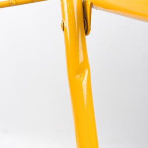 팔걸이가 있는 Federico Giner의 의자 085. 노란색