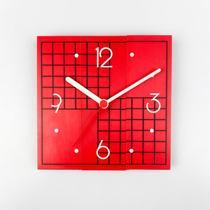 Reloj de pared vintage, 1980's