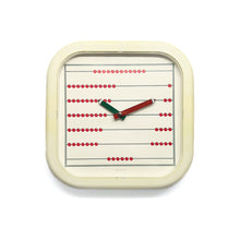 Load image into Gallery viewer, Abacus Wall Clock, 1980s

