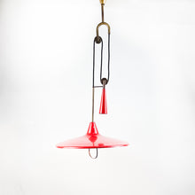 Load image into Gallery viewer, Ceiling lamp 12126, designed by Angelo Lelli for Arredoluce, 1947.
