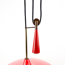 Load image into Gallery viewer, Ceiling lamp 12126, designed by Angelo Lelli for Arredoluce, 1947.
