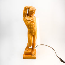 Load image into Gallery viewer, Bartoli sculpture lamp signed by Daniel, 1980&#39;s 
