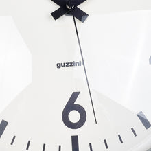 Load image into Gallery viewer, Guzzini silver wall clock, 1980&#39;s 

