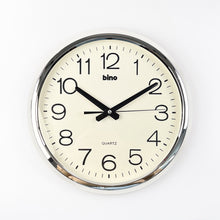 Load image into Gallery viewer, Bino Silver Wall Clock, 1980s
