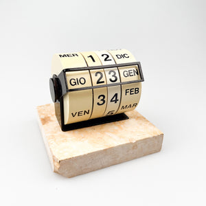 Perpetual Calendar design by Carles Riart and Bigas Luna for Disform, 1970's 