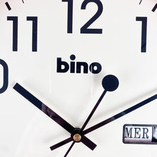 이미지를 갤러리 뷰어에 로드 , 달력이 있는 Bino 벽시계, 1980년대
