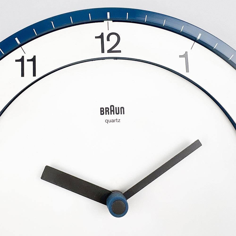 Wall clock 4861, designed by Dietrich Lubs for Braun, 1982