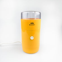 Load image into Gallery viewer, Braun KSM 1/11 Coffee Grinder design by Reinhold Weiss, 1967. Yellow
