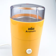 Load image into Gallery viewer, Braun KSM 1/11 Coffee Grinder design by Reinhold Weiss, 1967. Yellow
