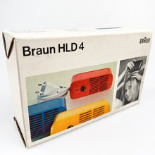 Cargar imagen en el visor de la galería, Secador de Pelo Braun HLD 4, Dieter Rams, 1970. Color Azul.
