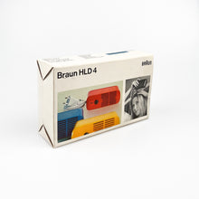 Cargar imagen en el visor de la galería, Secador de Pelo Braun HLD 4, Dieter Rams, 1970. Color Azul.
