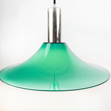 Load image into Gallery viewer, Plastic and glass ceiling lamp, 1970s 
