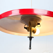 Laden Sie das Bild in den Galerie-Viewer, Deckenleuchte mit Flaschenzugsystem, 1970er Jahre
