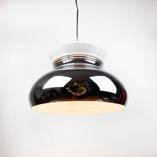 Load image into Gallery viewer, Chromed metal ceiling lamp, 1970&#39;s 
