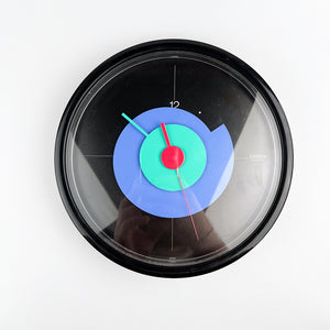 Postmodern Citizen Wall Clock, 1980's 