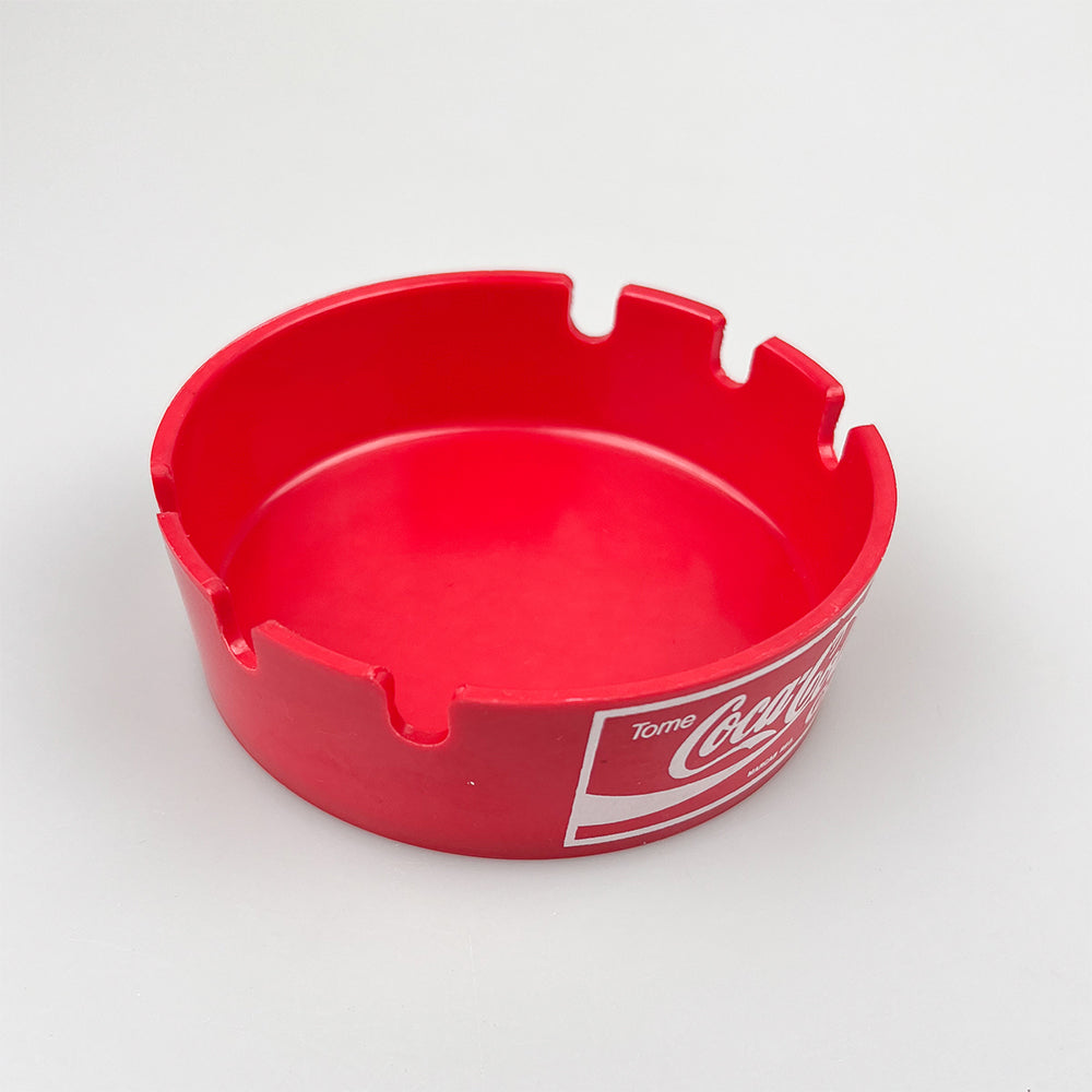 コカコーラのプラスチック灰皿、1980年代 – falsotecho