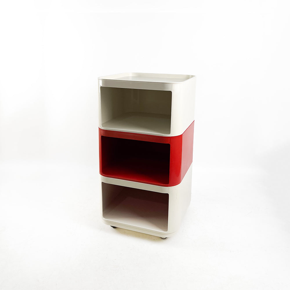 Square Componibili cabinet designed by Anna Castelli Ferrieri, Kartell 1967