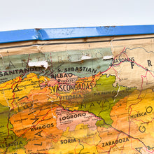Charger l&#39;image dans la galerie, Carte politique de l&#39;Espagne Seix Barral, 1959.
