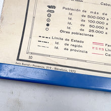Load image into Gallery viewer, Political Map of Spain, Seix Barral, 1972 
