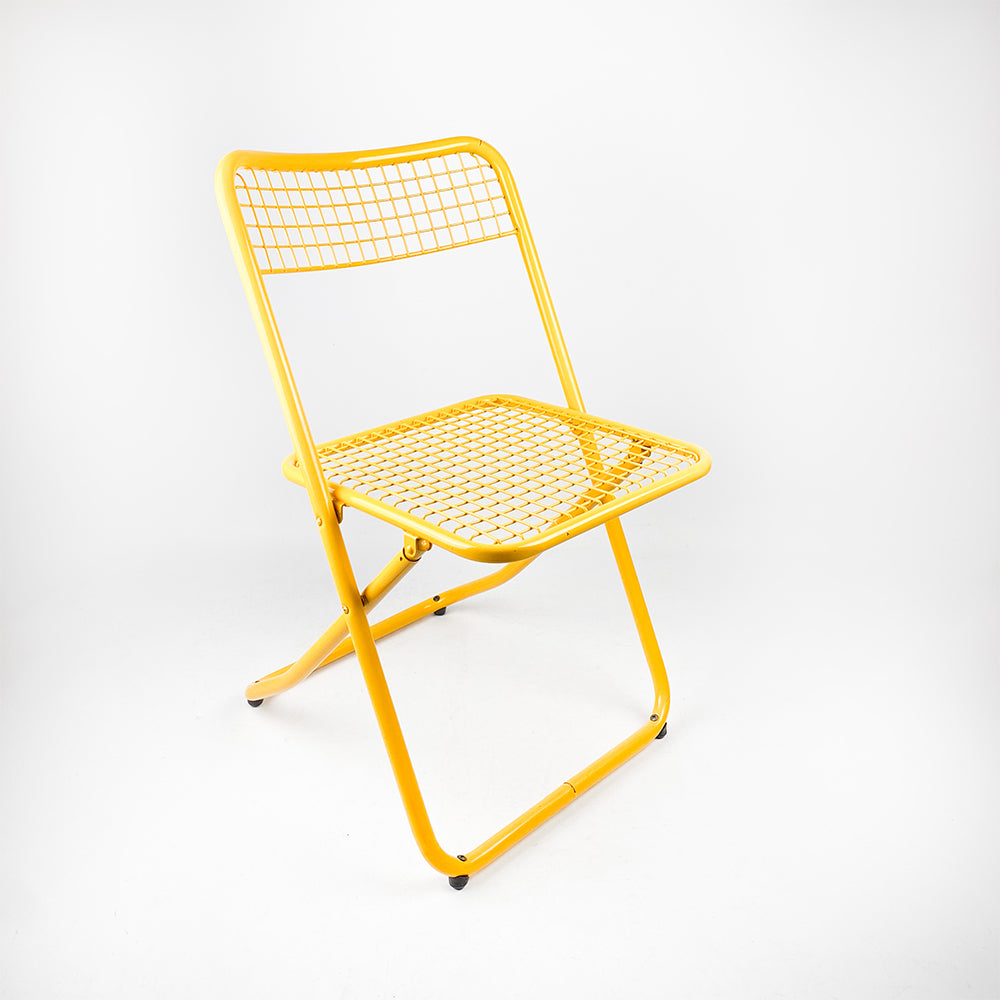 Metallic Pegable Chair Model 085 manufactured by Federico Giner, 70s. 