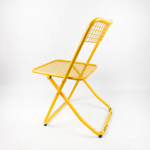 Metal Folding Chair Model 085 manufactured by Federico Giner, 1970s. 
