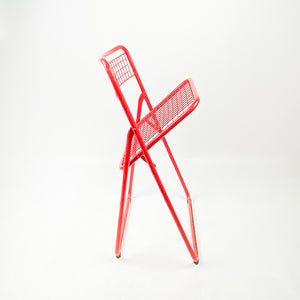 Chair 085 manufactured by Federico Giner, 1980s. Red.