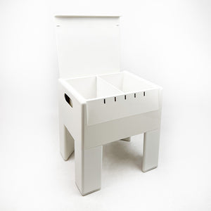 Tabouret G-Box conçu par Olaf von Bohr pour Gedy, années 1970