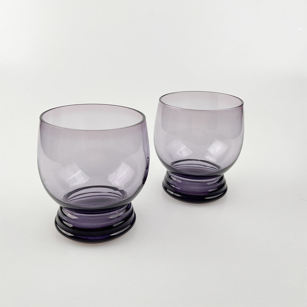  Pair of purple glasses, 1980's   