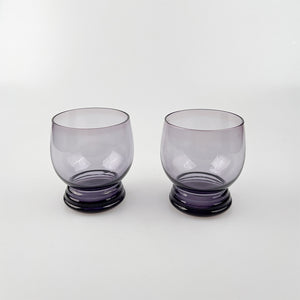  Pair of purple glasses, 1980's   