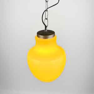Lámpara de colgante de cristal, 1970's