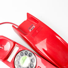 Load image into Gallery viewer, Red Citesa Gondola Wall-Mounted Telephone, 1970s

