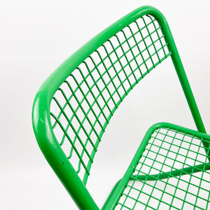 Silla 085 fabricada por Federico Giner, 1970s. Verde.