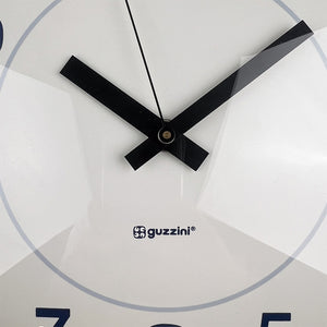 Horloge murale Guzzini, années 1980