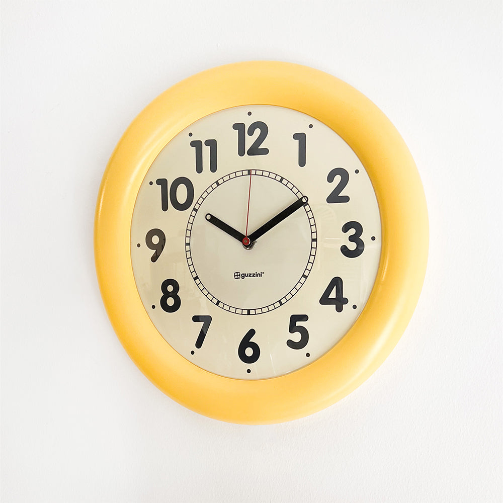 Guzzini wall clock, 1980's – falsotecho