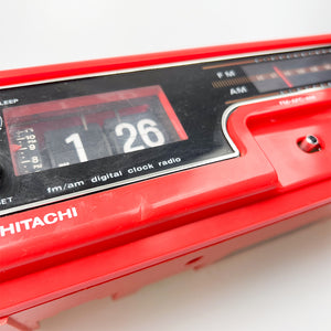 Radio despertador Hitachi KC-525W, 1970's