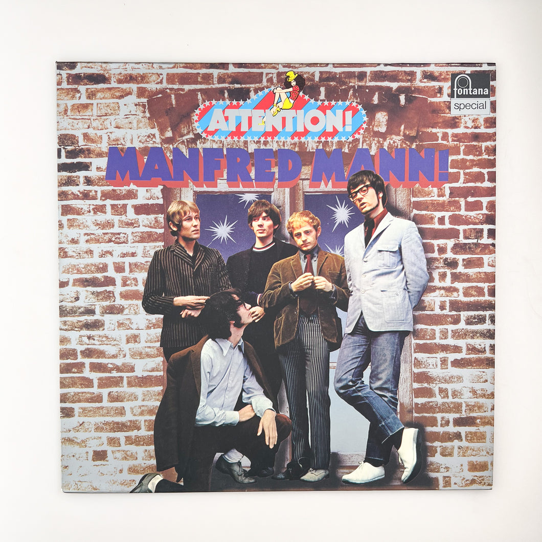 LP. Manfred Mann. Attention! Manfred Mann!