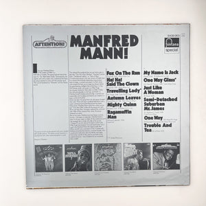 LP. Manfred Mann. Attention! Manfred Mann!