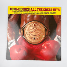 画像をギャラリービューアに読み込む, LP. Commodores. All The Great Hits
