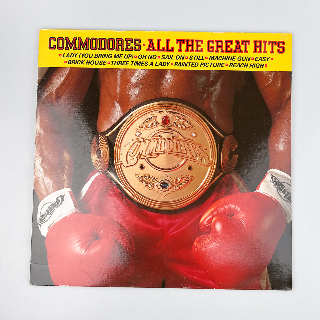 LP. Commodores. All The Great Hits