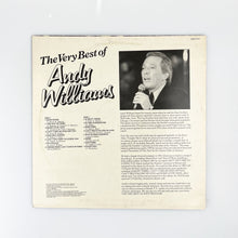 画像をギャラリービューアに読み込む, LP. Andy Williams. The Very Best Of Andy Williams
