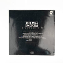画像をギャラリービューアに読み込む, LP. Paul Anka. In Concert 16 Golden Hits
