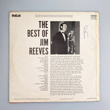 Load image into Gallery viewer, LP. Jim Reeves. The Best Of Jim Reeves
