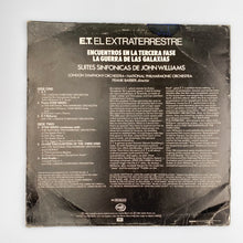 Cargar imagen en el visor de la galería, LP. Suites Sinfónicas De John Williams (E.T. El Extraterrestre / Encuentros En La Tercera

