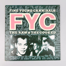 画像をギャラリービューアに読み込む, LP. Fine Young Cannibals. The Raw &amp; The Cooked
